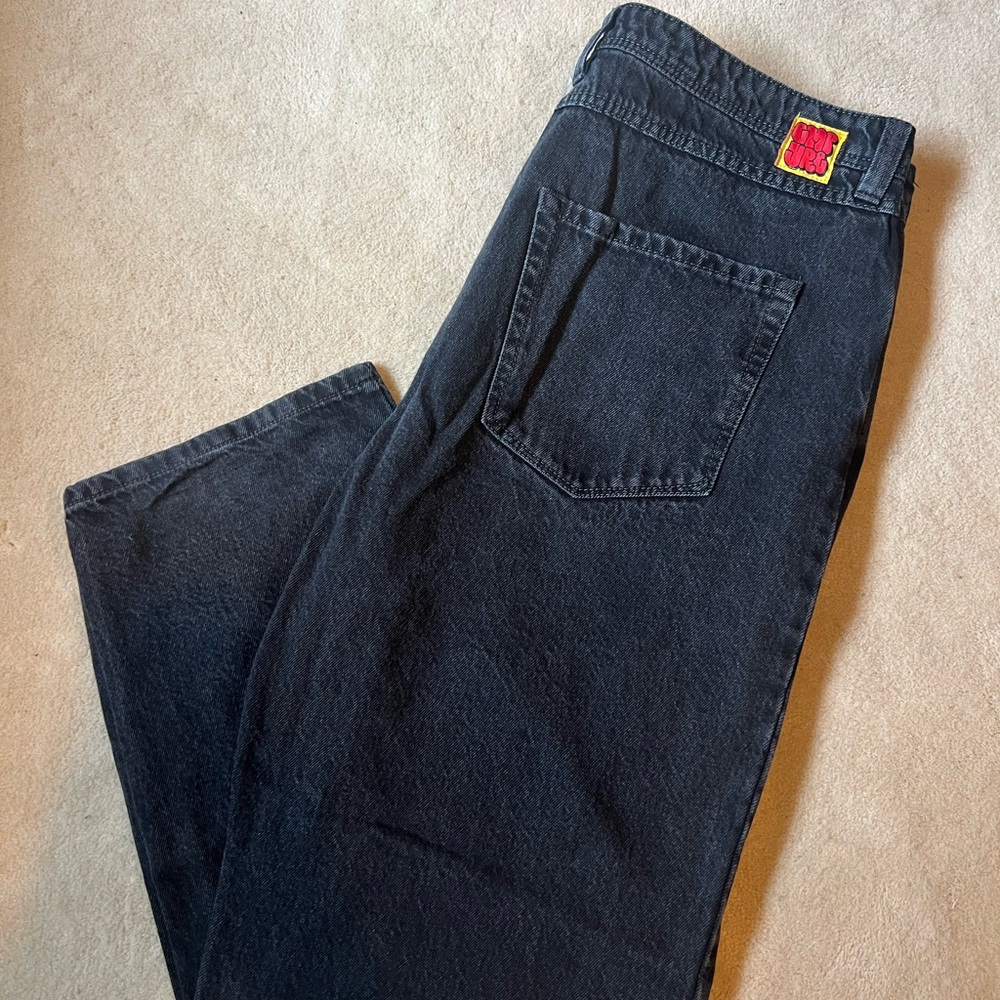 Zumiez baggy black jeans men